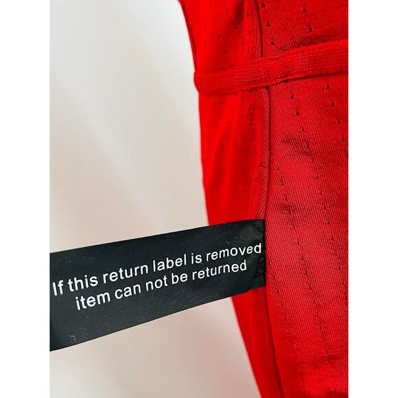 NWT!  Mariam Anna Barska Bustier Short Dress Rouge M - Picture 9 of 11